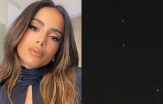 'Será que eu estou ficando maluca?' Diz Anitta ao ver luzes estranhas no céu; assista