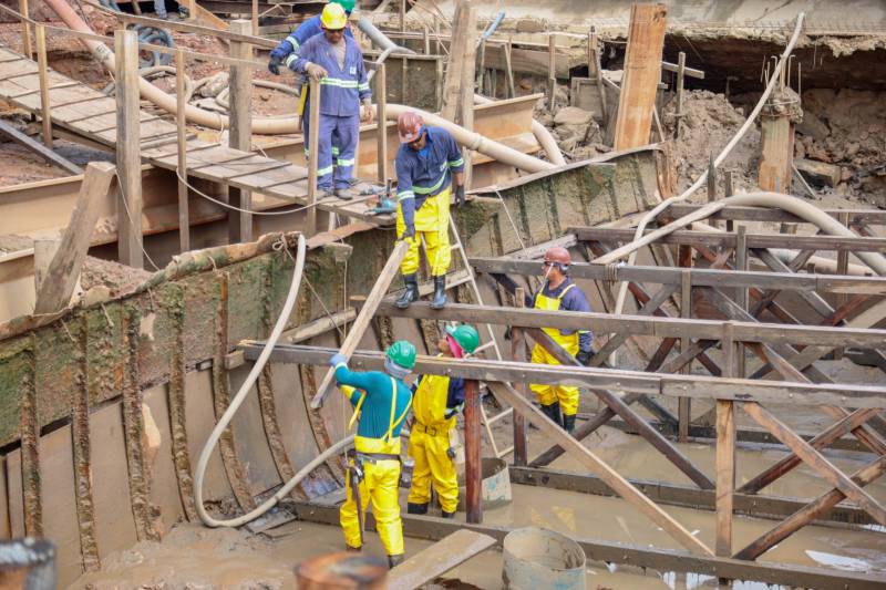 Obras da Nova Doca - 