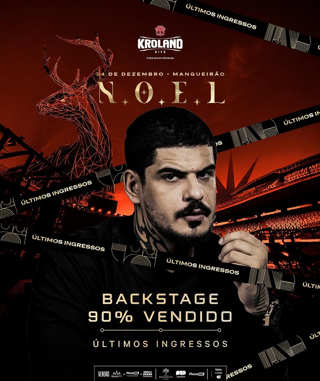 Noel Festival: às vésperas do evento, Backstage já tem 90% dos ingressos vendidos