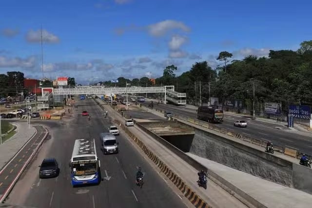 Tráfego nas faixas da BR-316 e do BRT Metropolitano é liberado na Grande Belém.