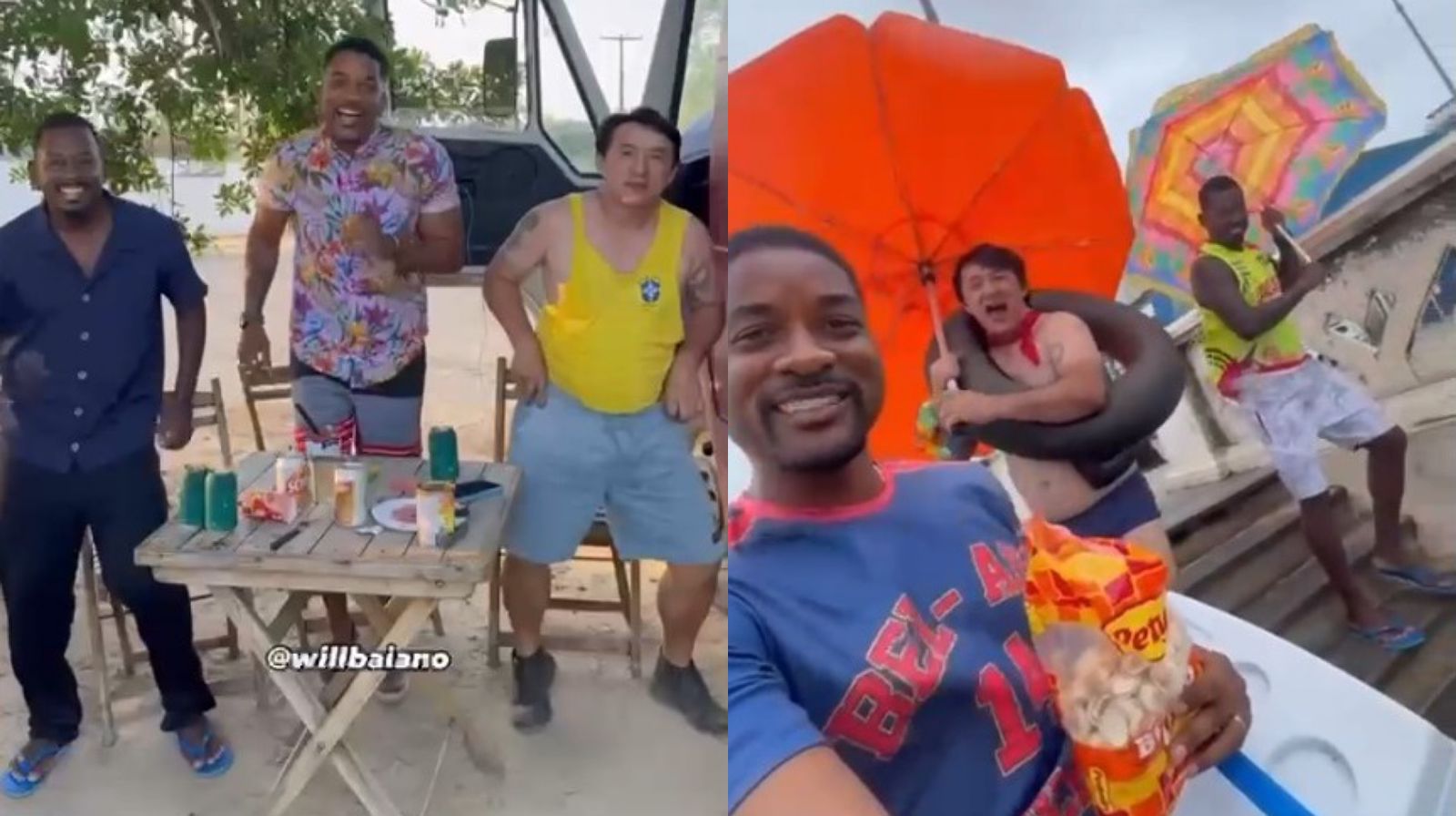 Sósias de Will Smith, Jackie Chan e Martin Lawrence fazem sucesso na web com vídeos extrovertidos.