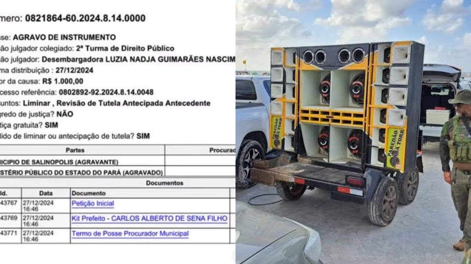 Prefeito de Salinas recorre da decisão judicial sobre som automotivo nas praias do município.