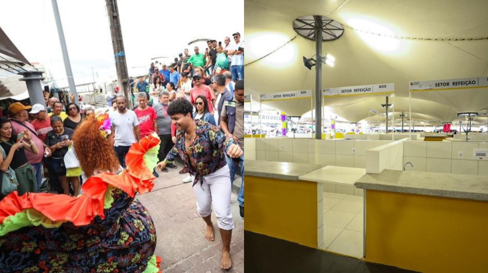 Imagem - Trabalhadores do Ver-o-Peso comemoram entrega de mais 168 boxes reformados, em Belém