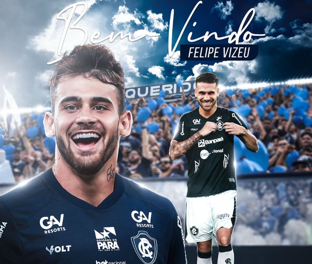 Atacante Felipe Vizeu vai defender o Remo, após disputar a Série A pelo Criciúma.