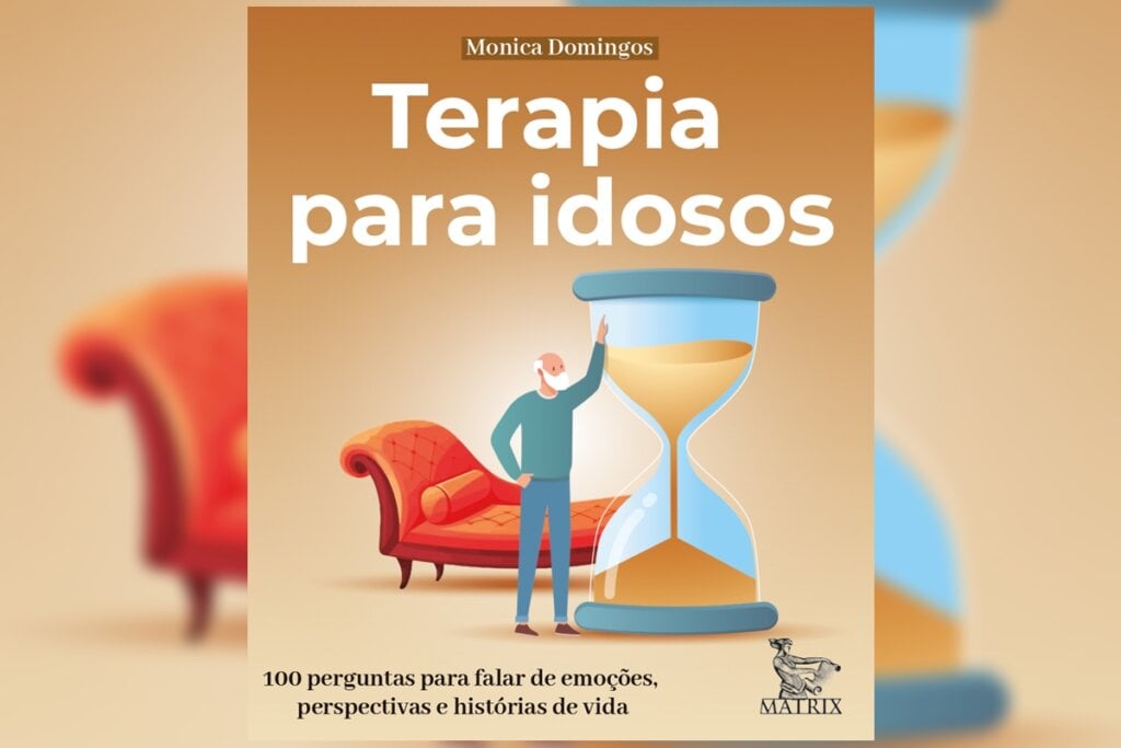 &#8220;Terapia para Idosos&#8221;reúne 100 cartas com perguntas reflexivas, promovendo o diálogo e a valorização das memórias (Imagem: Matrix Editora | Reprodução digital)