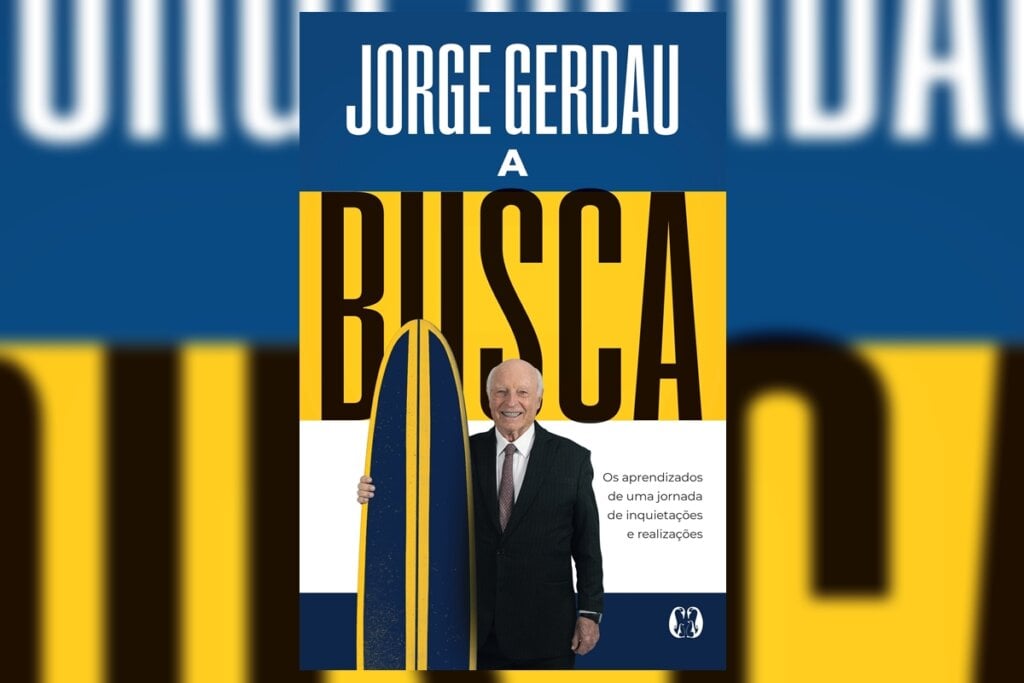 Em &#8220;A busca&#8221;, Jorge Gerdau compartilha aprendizados que o levaram ao sucesso no setor do aço (Imagem: Citadel Editora | Reprodução digital)