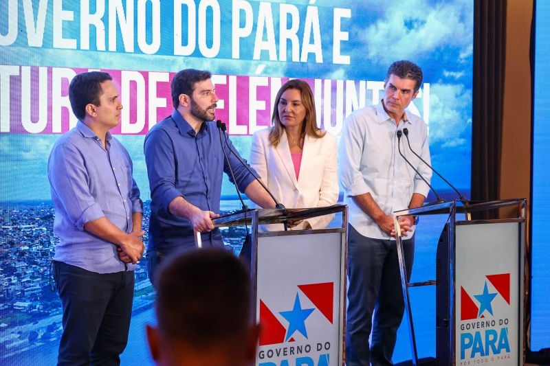 Prefeito Igor Normando e o governador Helder Barbalho