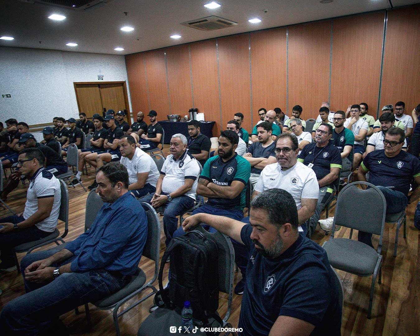 Elenco azulino está concentrado em um hotel de Belém - 