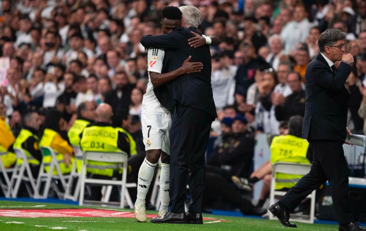 Imagem - Ancelotti defende Vini Jr. contra suspensão de dois jogos