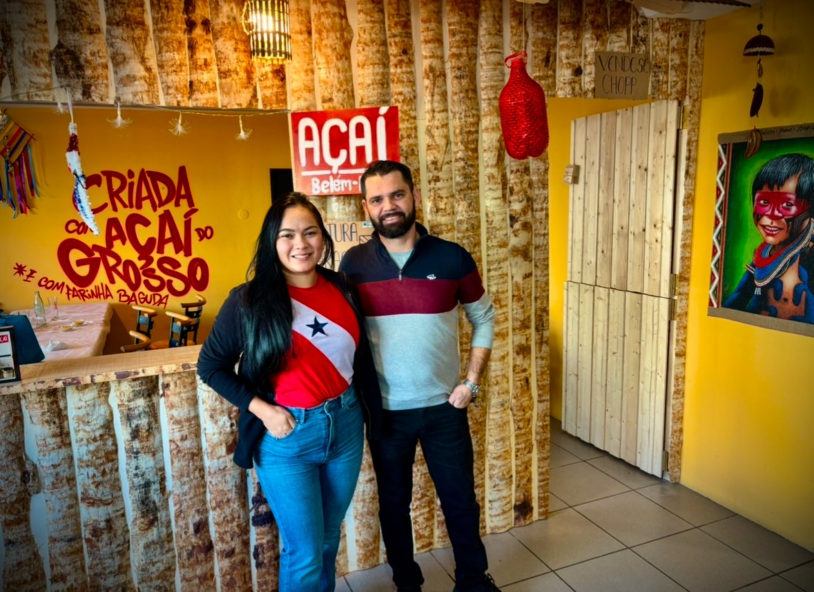 Melry Lobato e Raul Ferreira, ela paraense e ele português, mostram que Brasil e Portugal têm a melhor culinária, história e cultura 