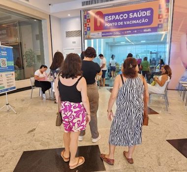 Imagem - Neste sábado, campanha de vacinação em shoppings de Belém, combate à gripe e covid-19