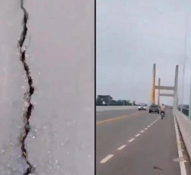 Imagem - Vídeo: estado de ponte em Marabá assusta moradores