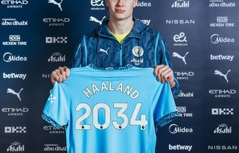 Manchester City renova com Haaland até 2034