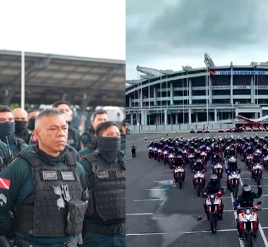 Imagem - PM realiza operação no estacionamento do Mangueirão para reforçar a segurança na Grande Belém