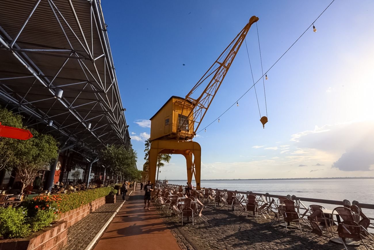 Estação das Docas é um dos maiores e mais procurados pontos turísticos de Belém.