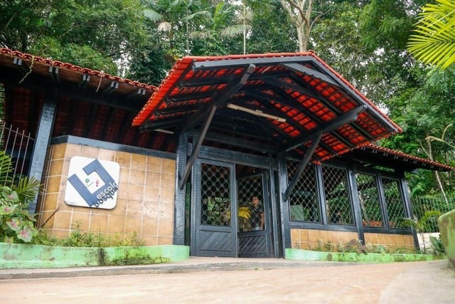 Escola Bosque, na ilha de Caratateua (Outeiro