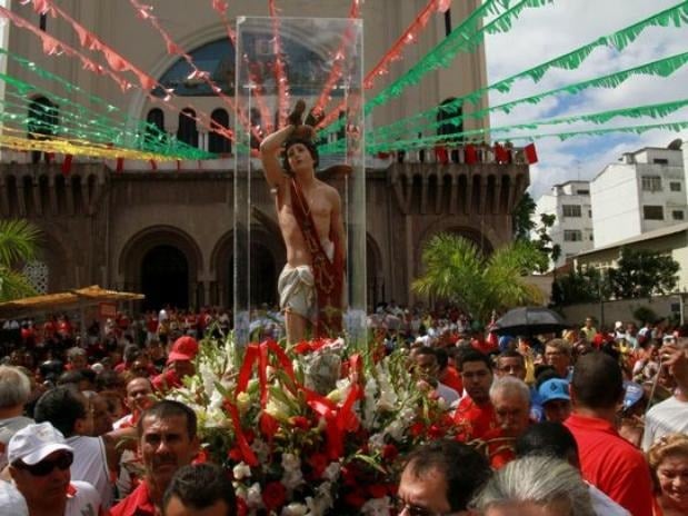 Festividade de São Sebastião.