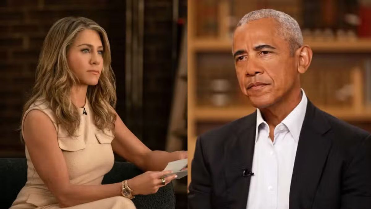 Jennifer Aniston nega suposto romance com Barack Obama; assista