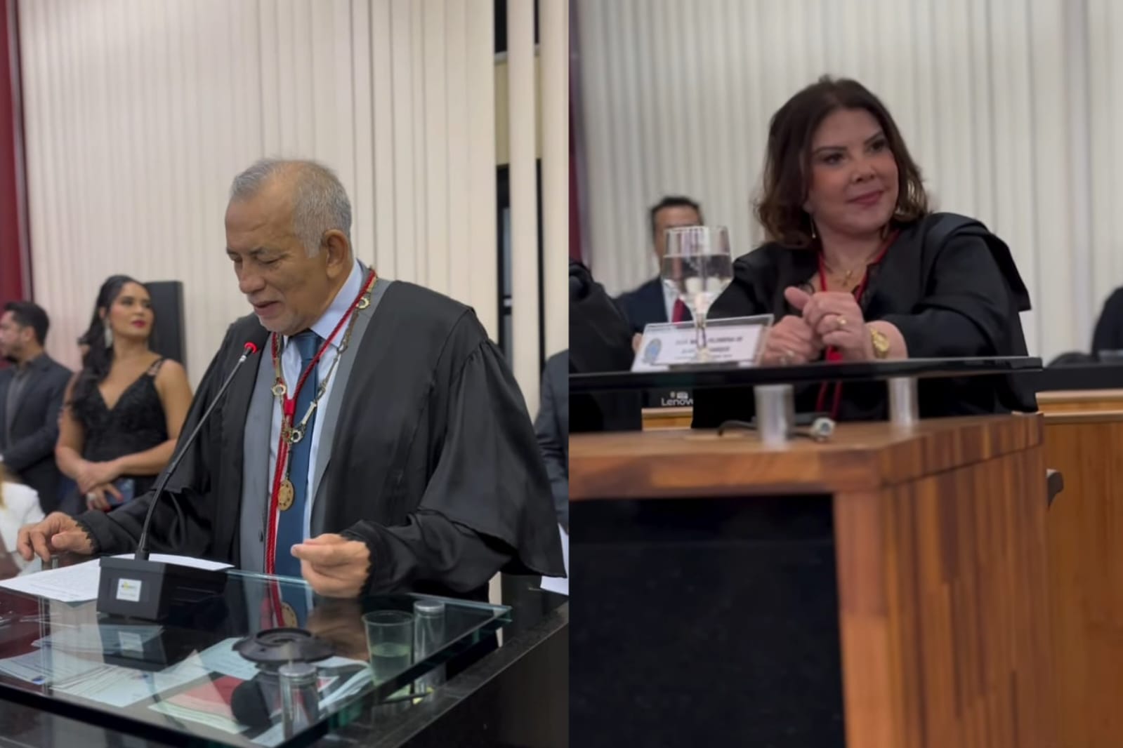 Novos presidente e vice do Tribunal Regional Eleitoral do Pará.