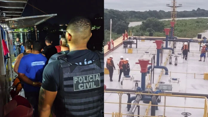 Polícia prende grupo suspeito de desviar 22 mil litros de combustível no Pará.