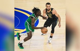 Curry lamenta derrota contra Boston Celtics: 'Perdemos a vida dentro de quadra'