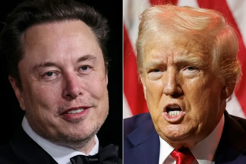 Donald Trump e Elon Musk são aliados politicamente. 