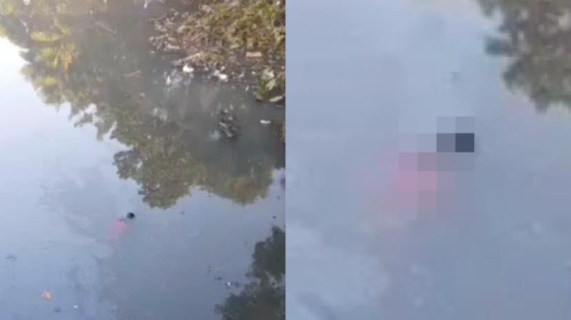 Imagem - Vídeo: corpo de homem é encontrado boiando com as mãos amarradas no Canal do Galo, em Belém