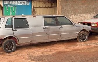 Vídeo: Fiat Uno limousine, a transformação inusitada do carro mais popular do Brasil