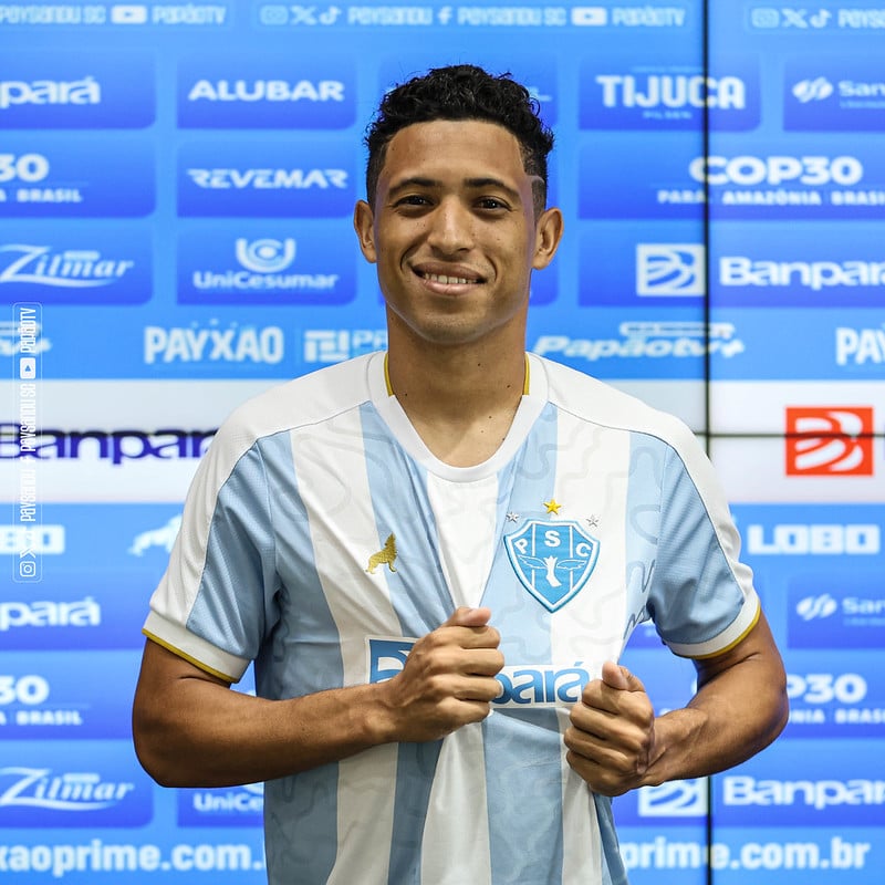 Marlon deixou o Papão em 2022 e retorna para 2025 - 