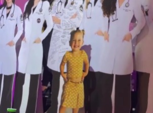 Imagem - Maria Flor, filha de Virginia Fonseca e Zé Felipe, viraliza em formatura de medicina