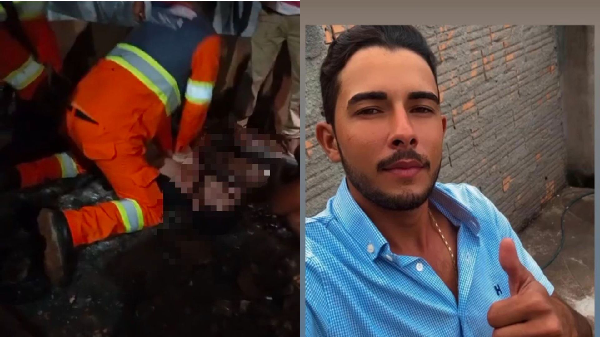 Imagem - Vídeo: homem morre eletrocutado durante resgate de garimpeiros em Canaã dos Carajás