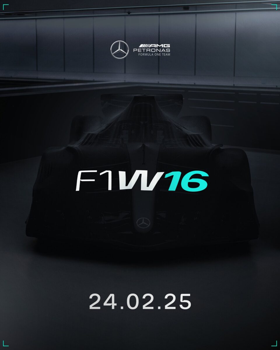 Imagem - Mercedes confirma data de lançamento do carro da temporada 2025 da Fórmula 1