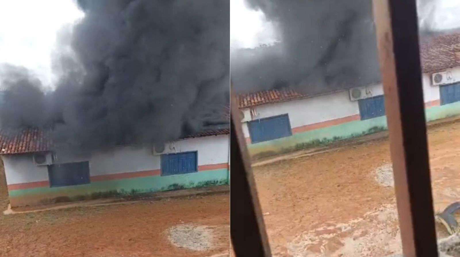 Imagem - Vídeo: incêndio destrói parte de escola em Pacajá, no Pará