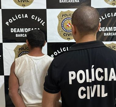 Imagem - Homem é preso por violência doméstica, em Barcarena