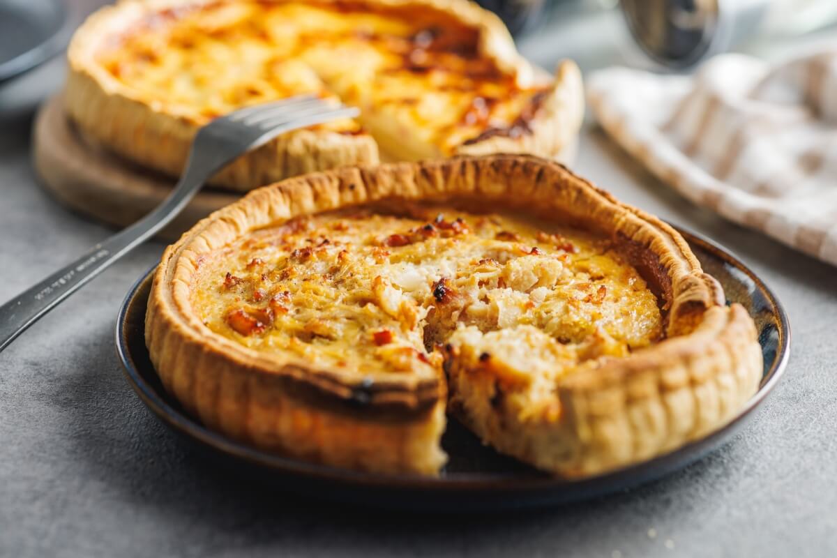 Quiche de frango com cottage (Imagem: Jiri Hera | Shutterstock)