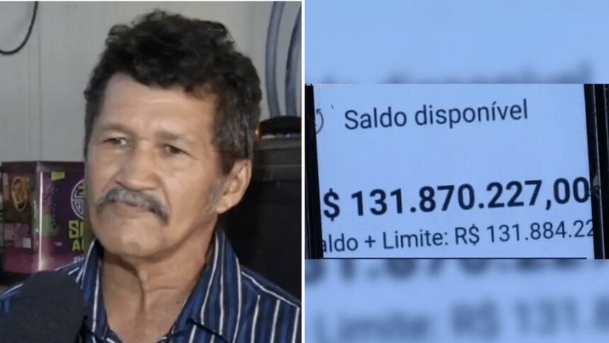 Motorista que recebeu R$ 131 milhões por engano e devolveu processa banco e pede parte do valor.