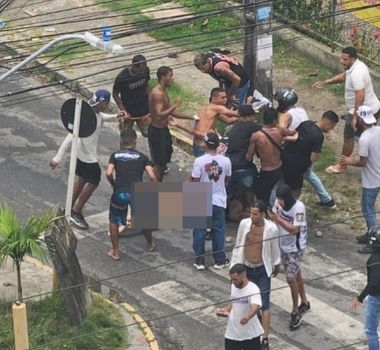 Imagem - Vídeo: confronto entre torcidas em Recife deixa feridos e destruição nas ruas