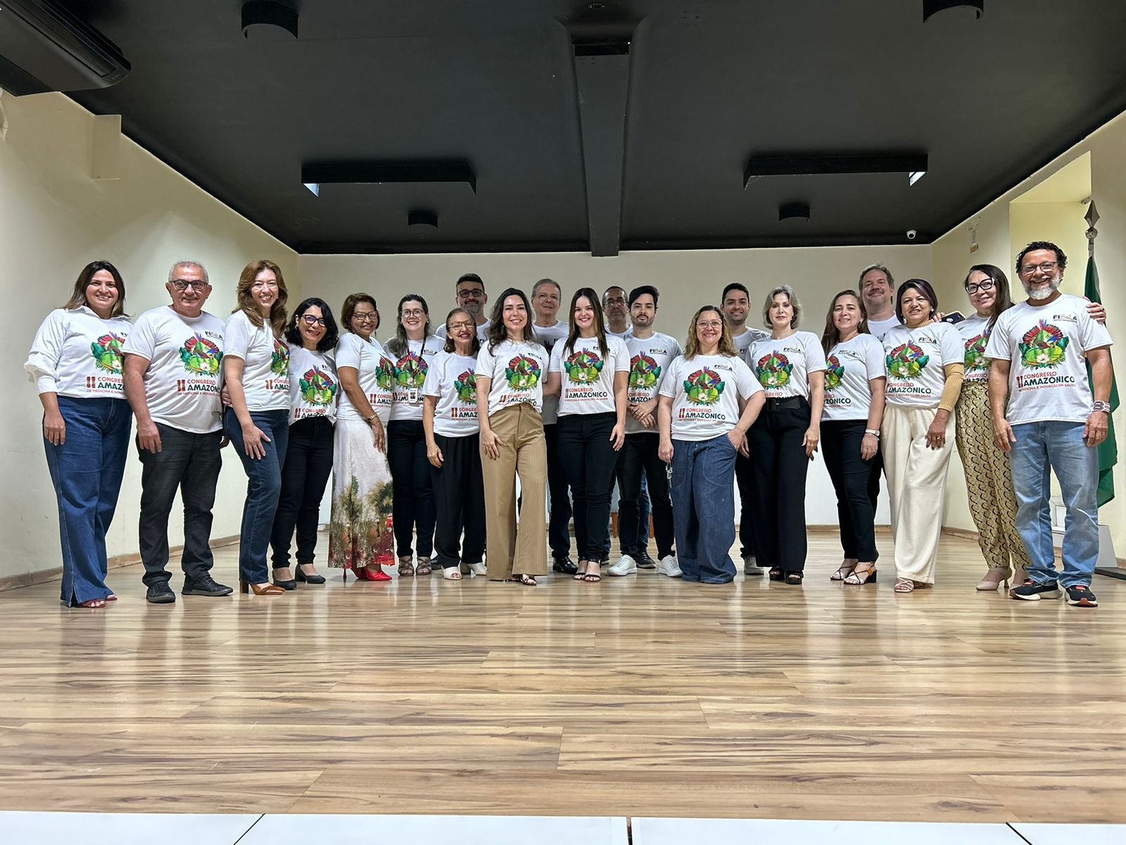 Lançamento do II Congresso Amazônico de Inovação em Saúde, no Centro Universitário Fibra