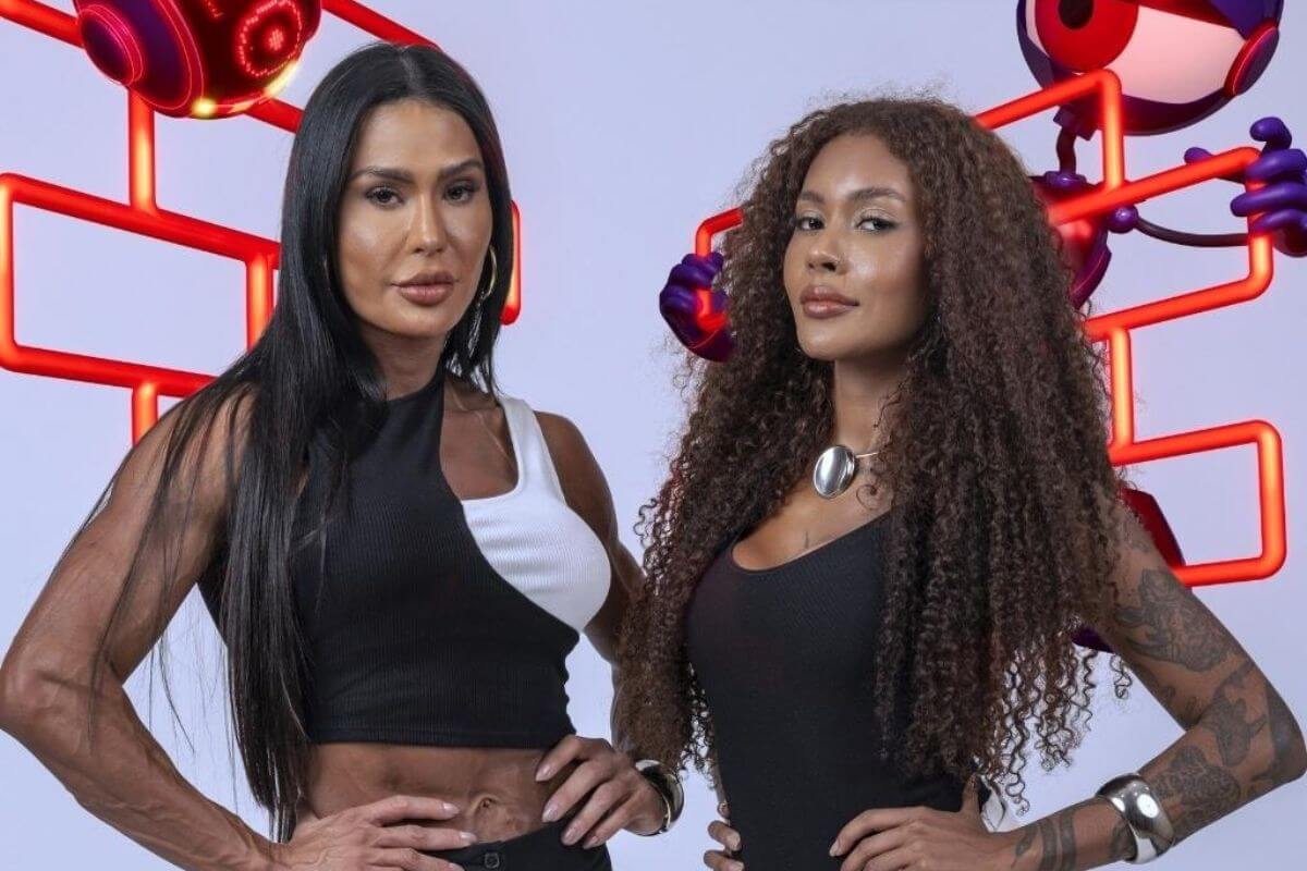 Gracyanne Barbosa e Giovanna compartilham trajetórias diferentes, mas gostos semelhantes (Imagem: Reprodução digital | Rede Globo) 