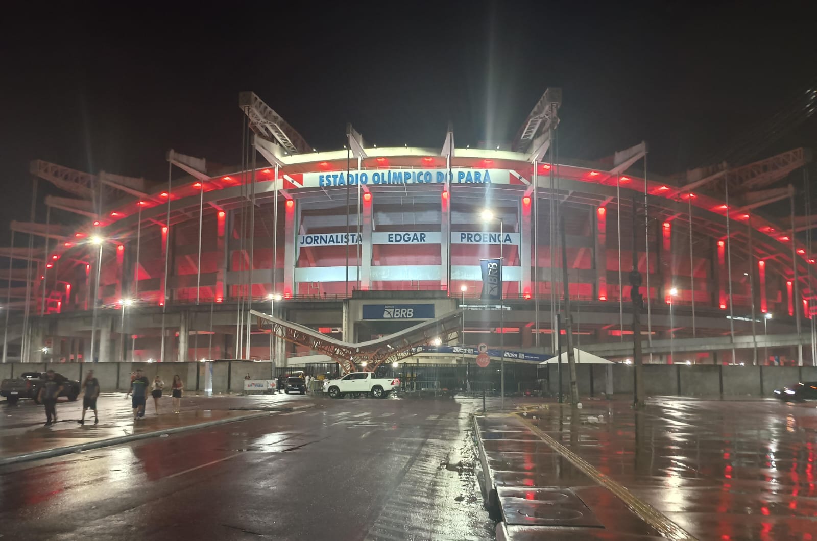 Estádio Mangueirão, em Belém.