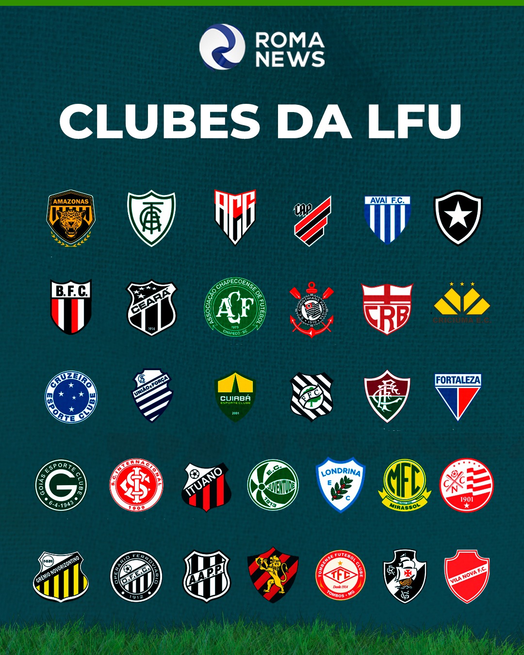 Clubes da LFU.