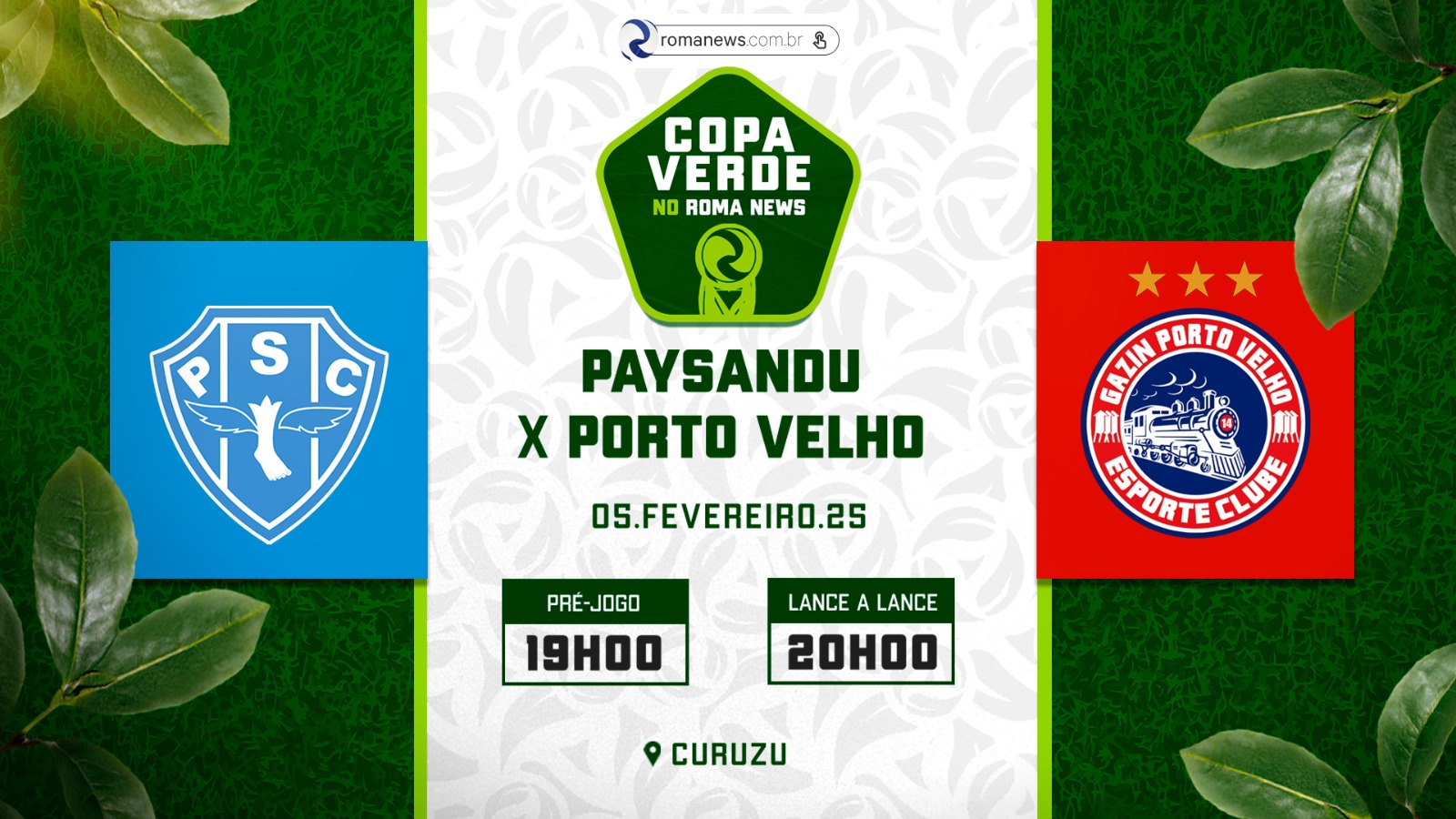 Imagem - Paysandu encara Porto Velho na estreia da Copa Verde 2025 com força máxima