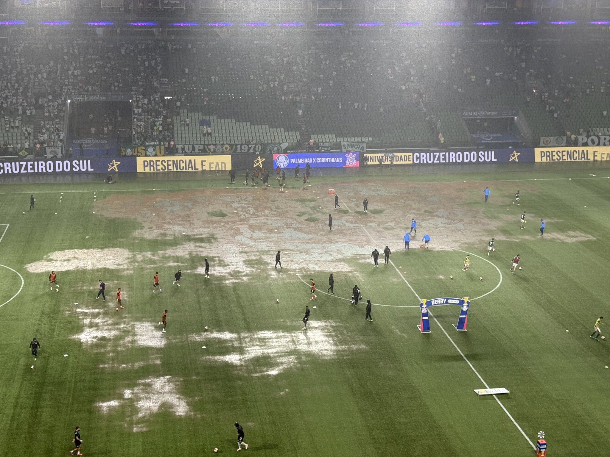 Estádio Allianz Parque, em São Paulo.