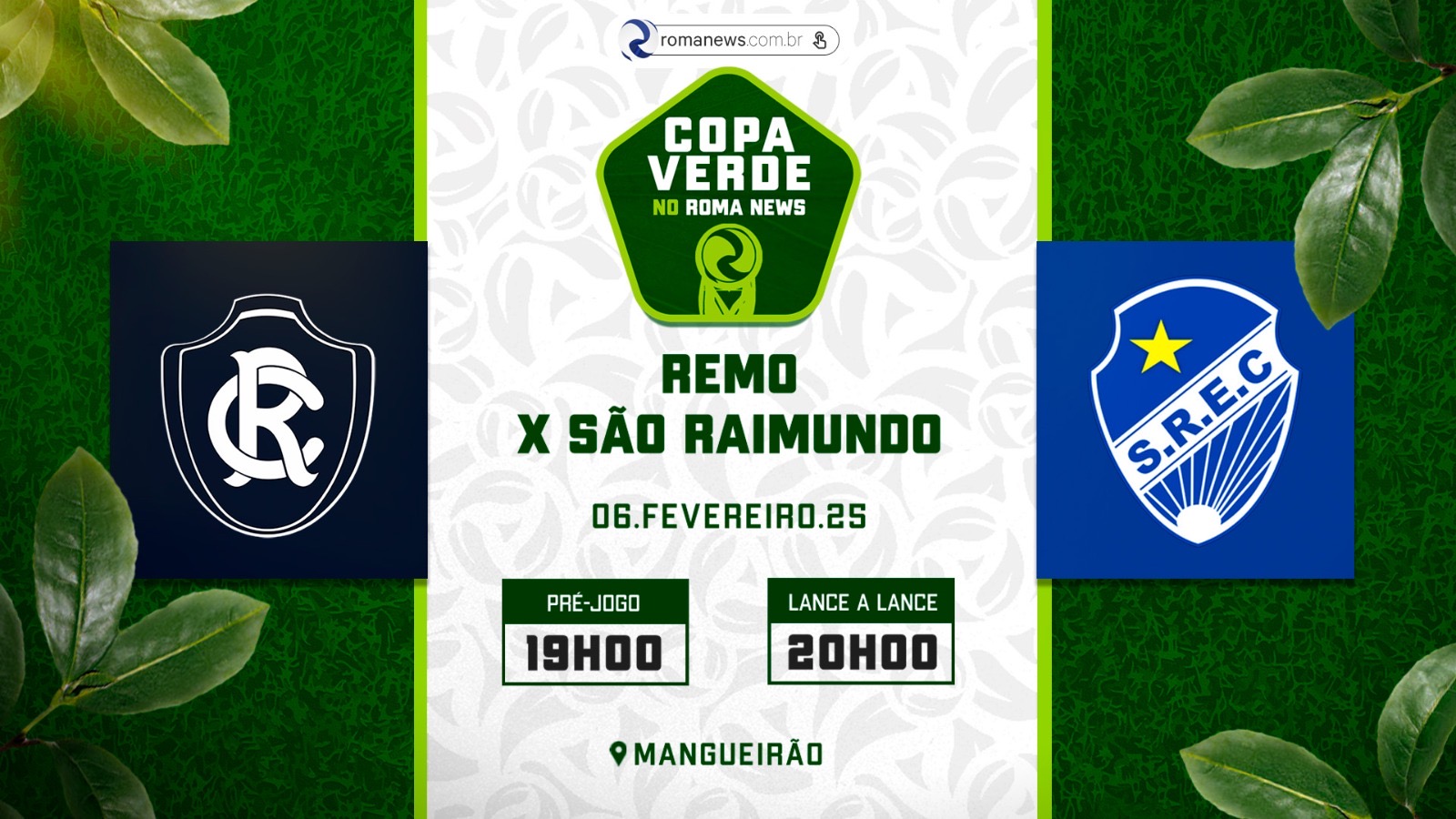 Imagem - Remo recebe o São Raimundo-RR pelas oitavas de final da Copa Verde