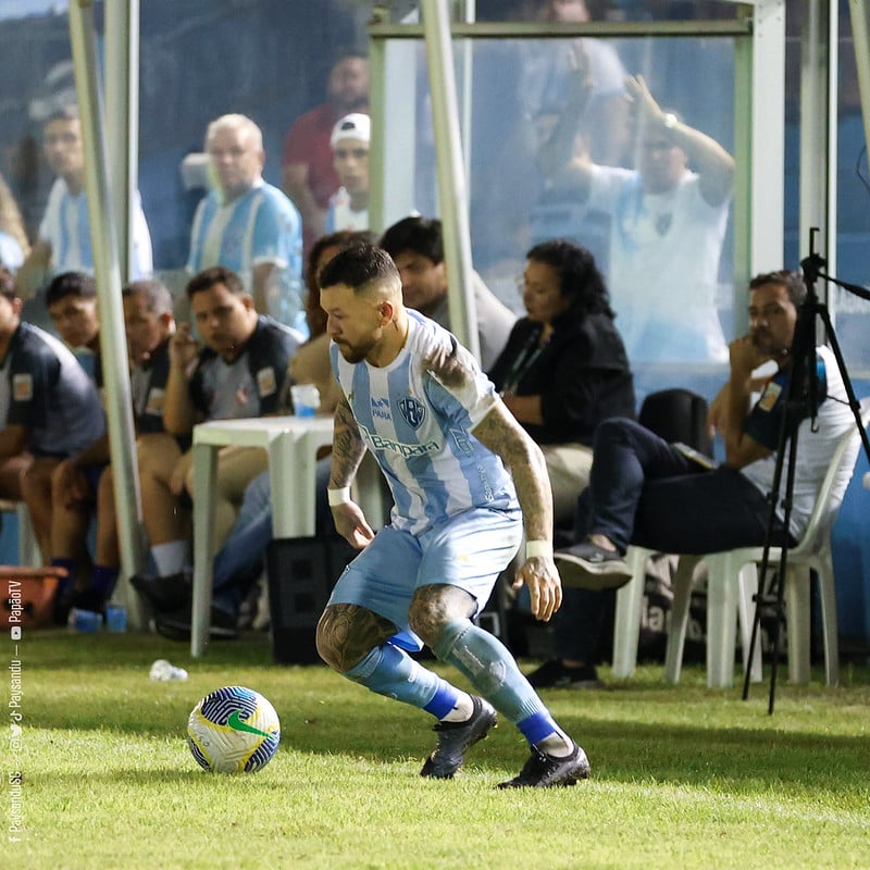 Rossi marcou o gol de empate do Paysandu - 