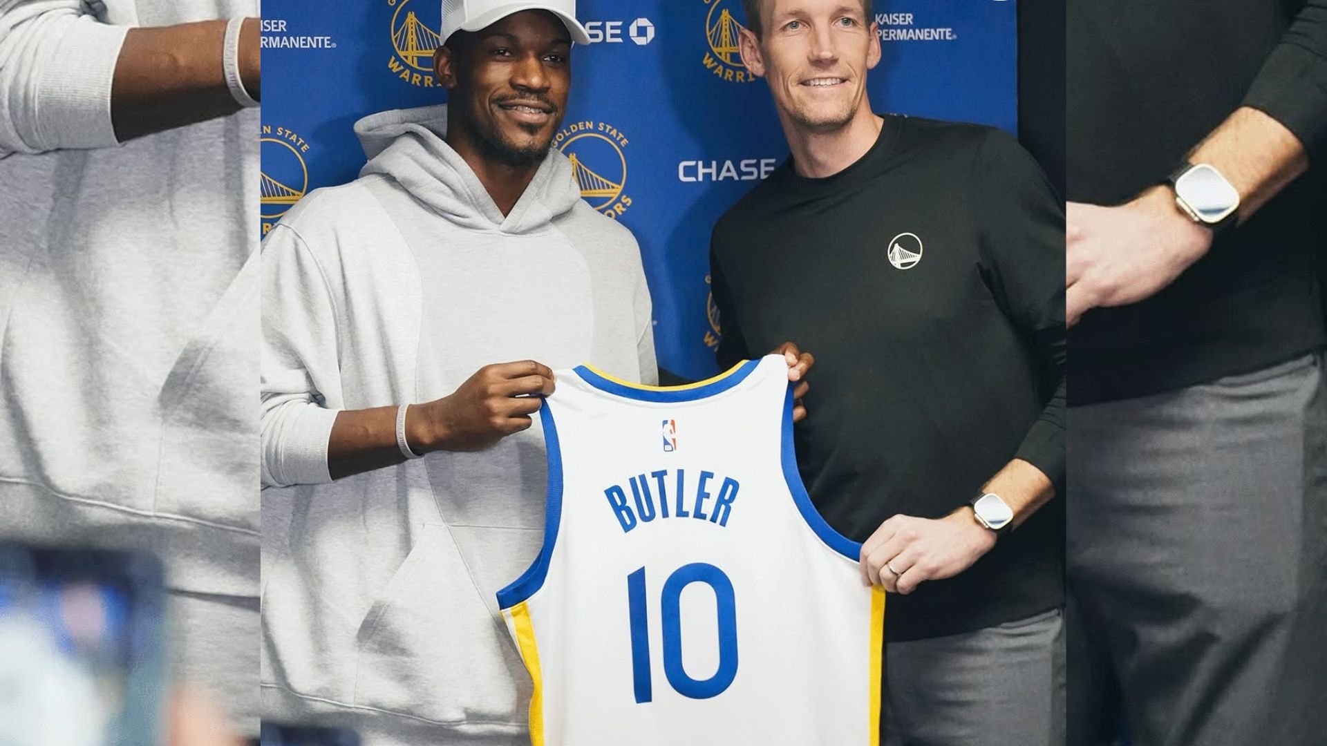 Imagem - Jimmy Butler escolhe camisa 10 no Golden State Warriors em homenagem a Neymar