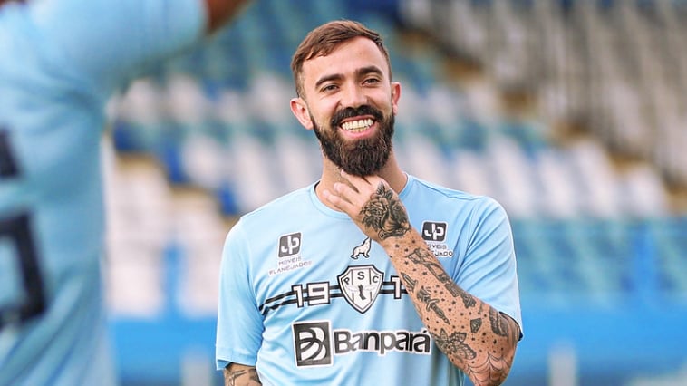 Imagem - Matheus Vargas destaca preparação do Paysandu para duelo contra o Bragantino