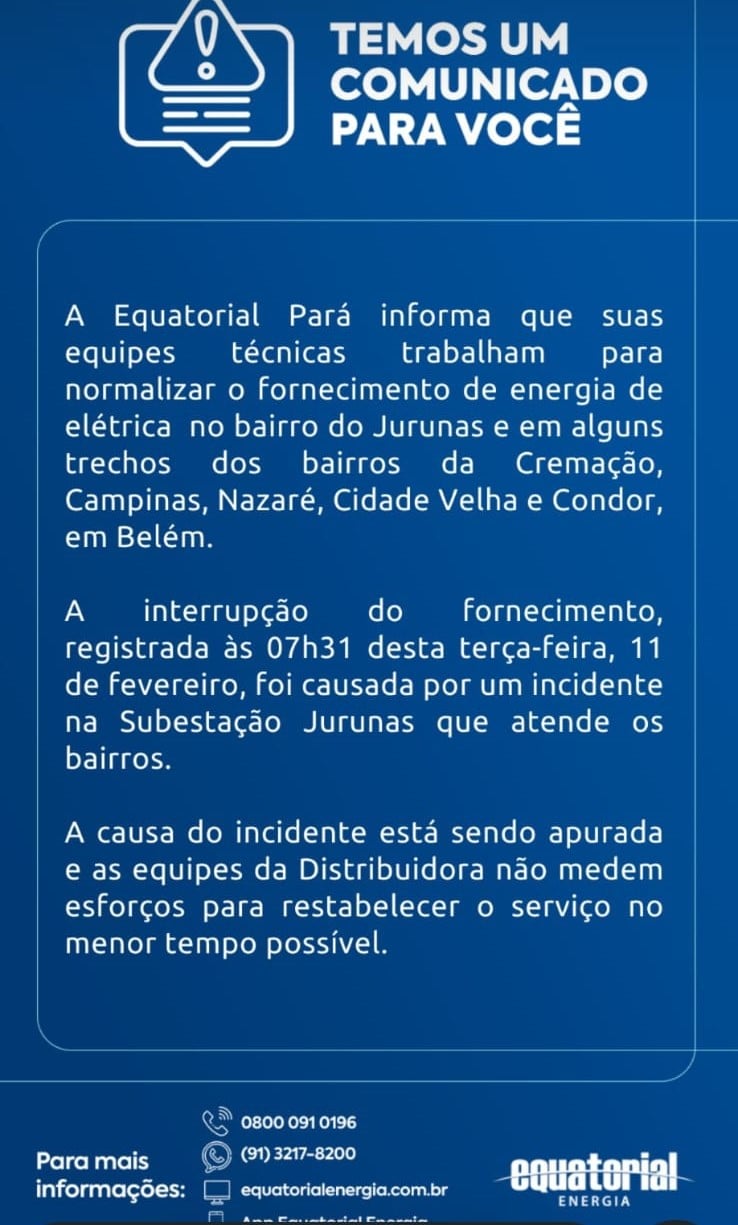 Comunicado.