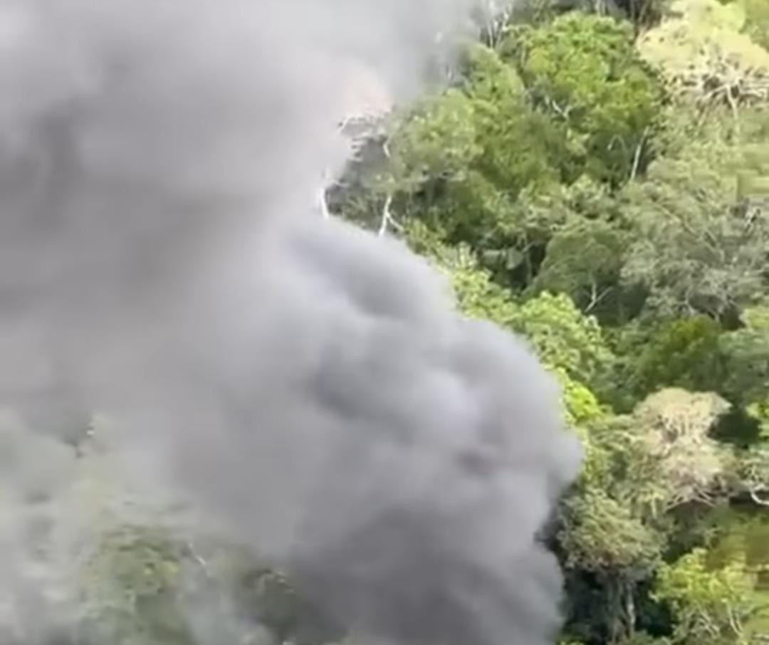 Imagem - FAB abate avião venezuelano carregado com drogas; duas pessoas morreram