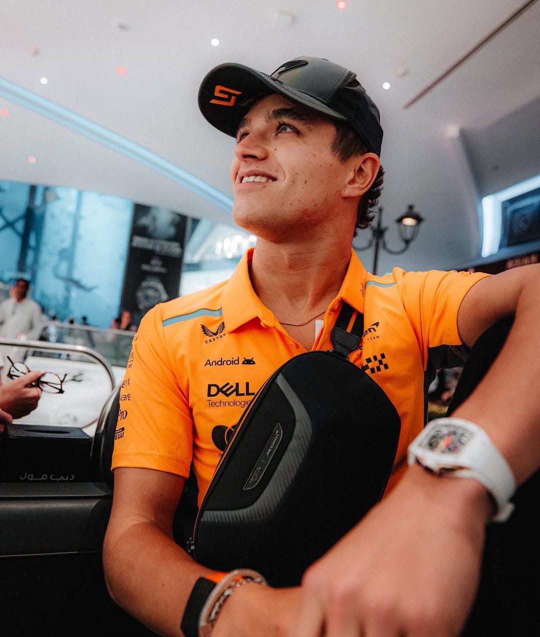 (Lando Norris, piloto de Fórmula 1)